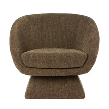 Mohinder Upholstered Swivel Armchair